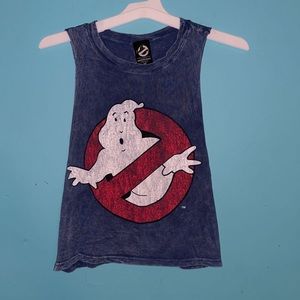 Graphic Tank Top Muscle Tee Ghostbusters Theme